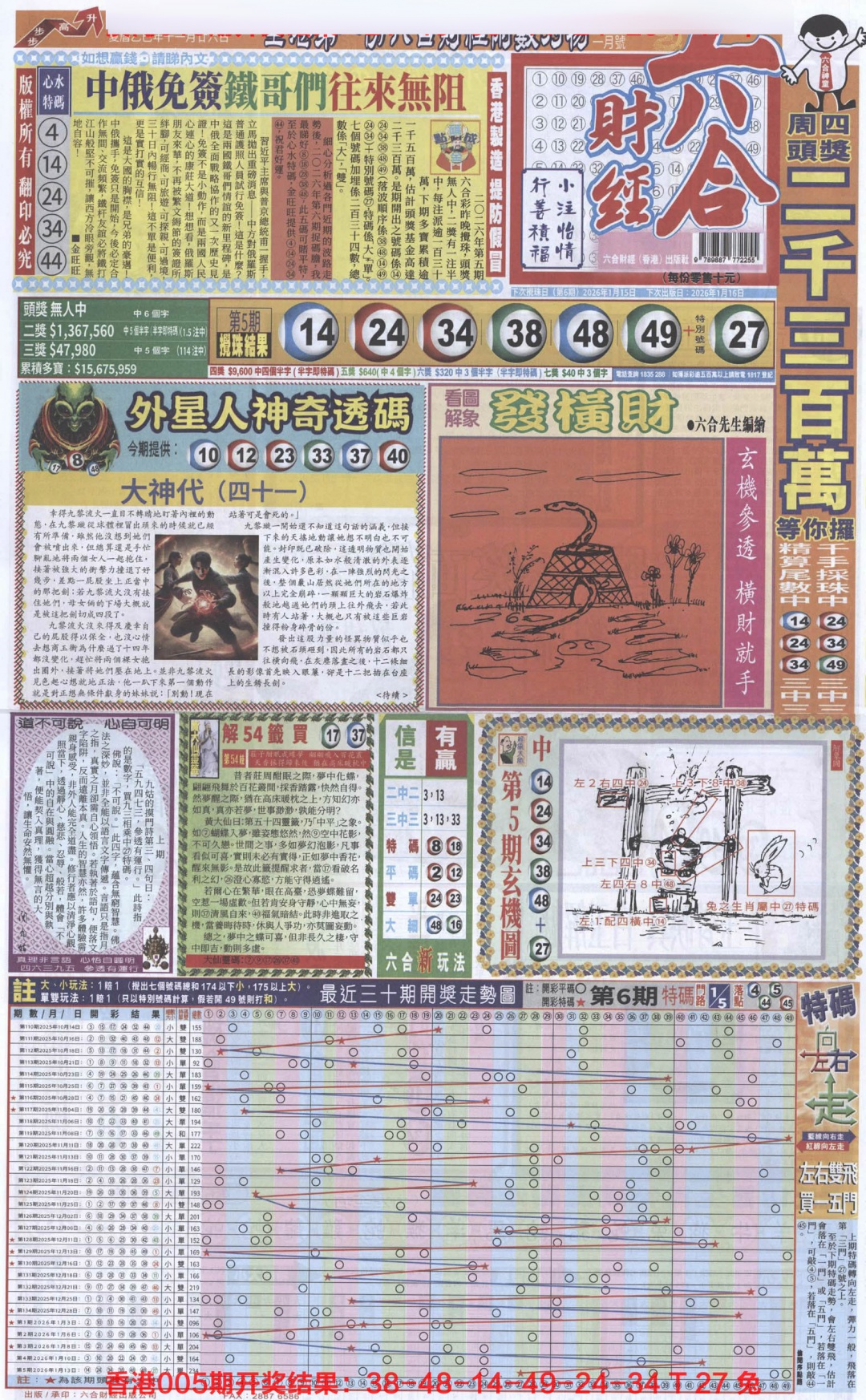 006期六合财经A加大版[图]